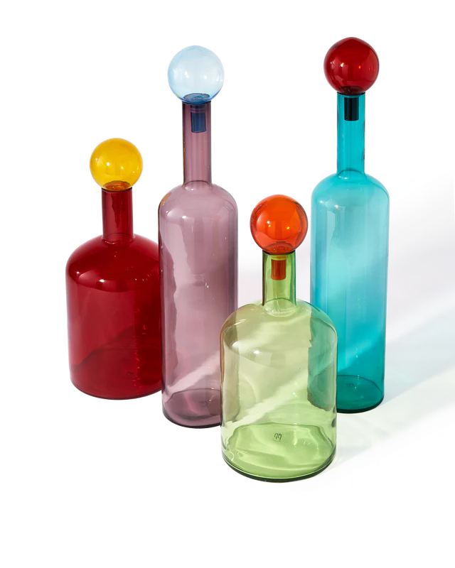 Bubbles & Bottles multi colour set XXL van Pols Potten