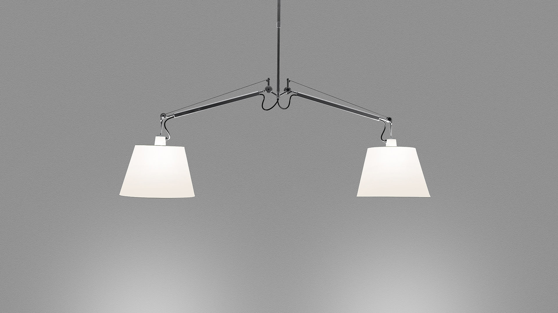Tolomeo Basculante Due Bracci hanglamp van Artemide