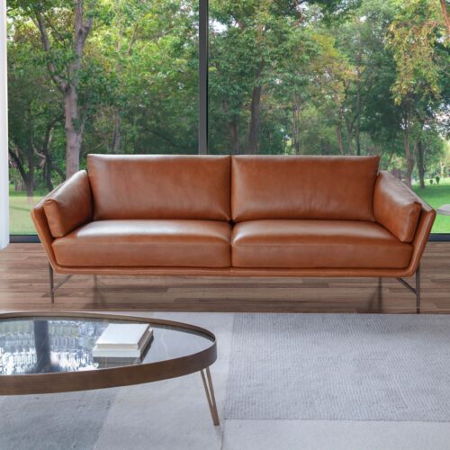 Alternative view of Venere leather sofa van Calia Italia